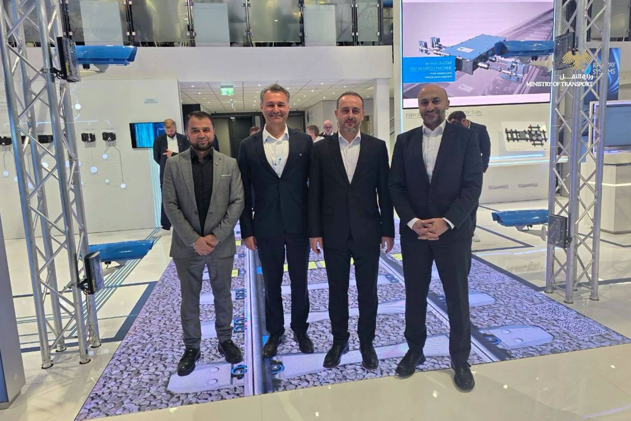 معاون وزير النقل يطّلع على أحدث تقنيات النقل والسكك الحديدية في معرض "InnoTrans" الدولي