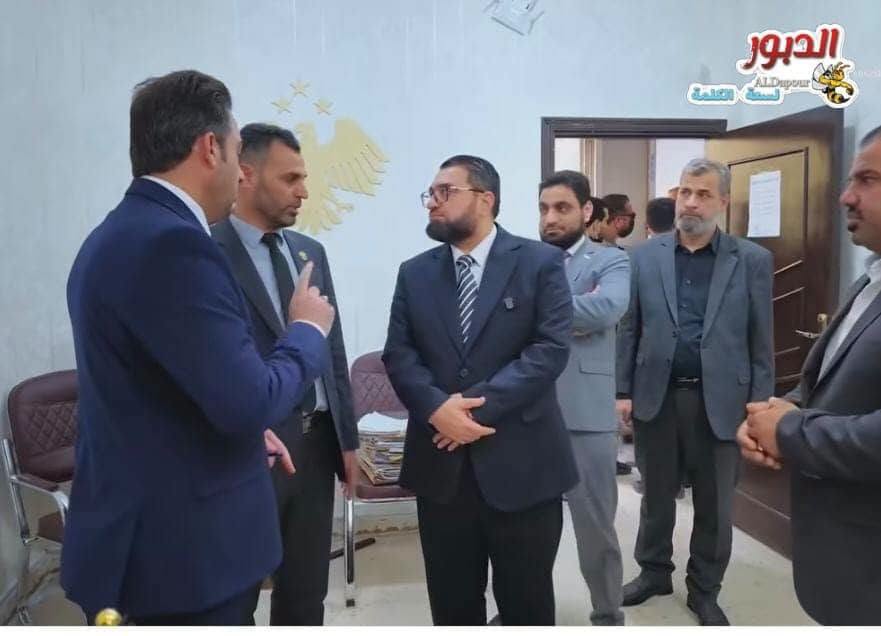 أجرى وزير العدل، الدكتور مظهر الويس، جولة تفقدية موسعة في مجمع عدلية الرقة