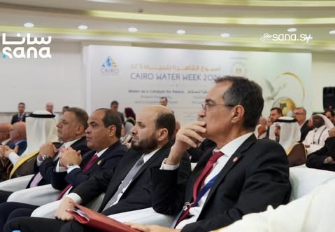 وزير الطاقة محمد البشير يشارك في أعمال الدورة السابعة عشرة للمجلس الوزاري العربي للمياه بالعاصمة المصرية القاهرة.